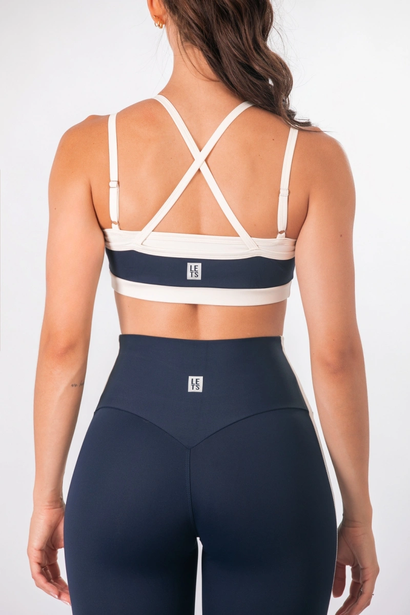 Lets Gym - Sports bra Muse Navy Blue - 3385NB