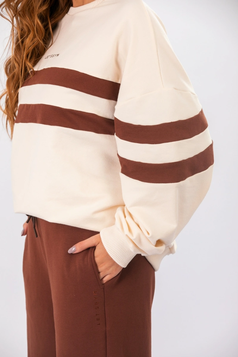 Lets Gym - Essence Off White Blouse - 3407OFW