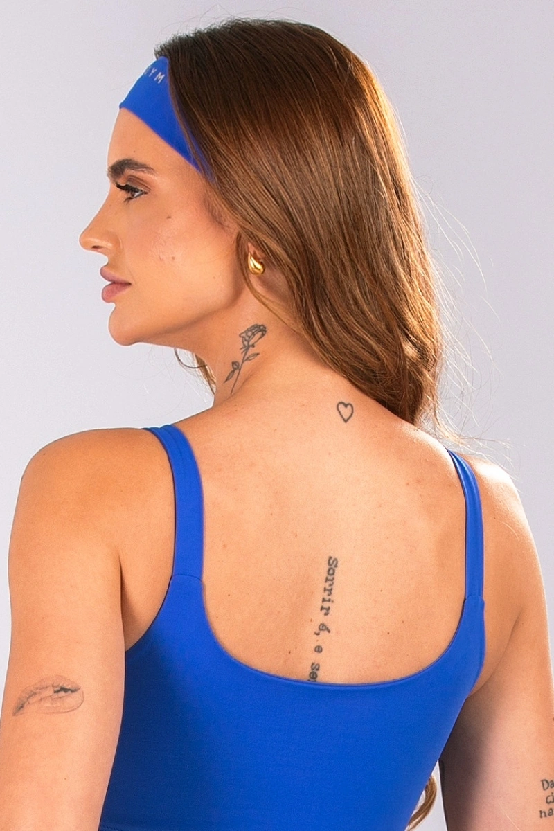 Lets Gym - Basic Colors Royal Blue Hairband - 2911RB