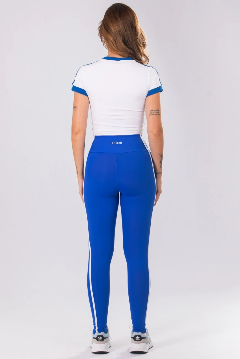 Lets Gym - Leggings Let's Gym Royal Blue - 3417RB