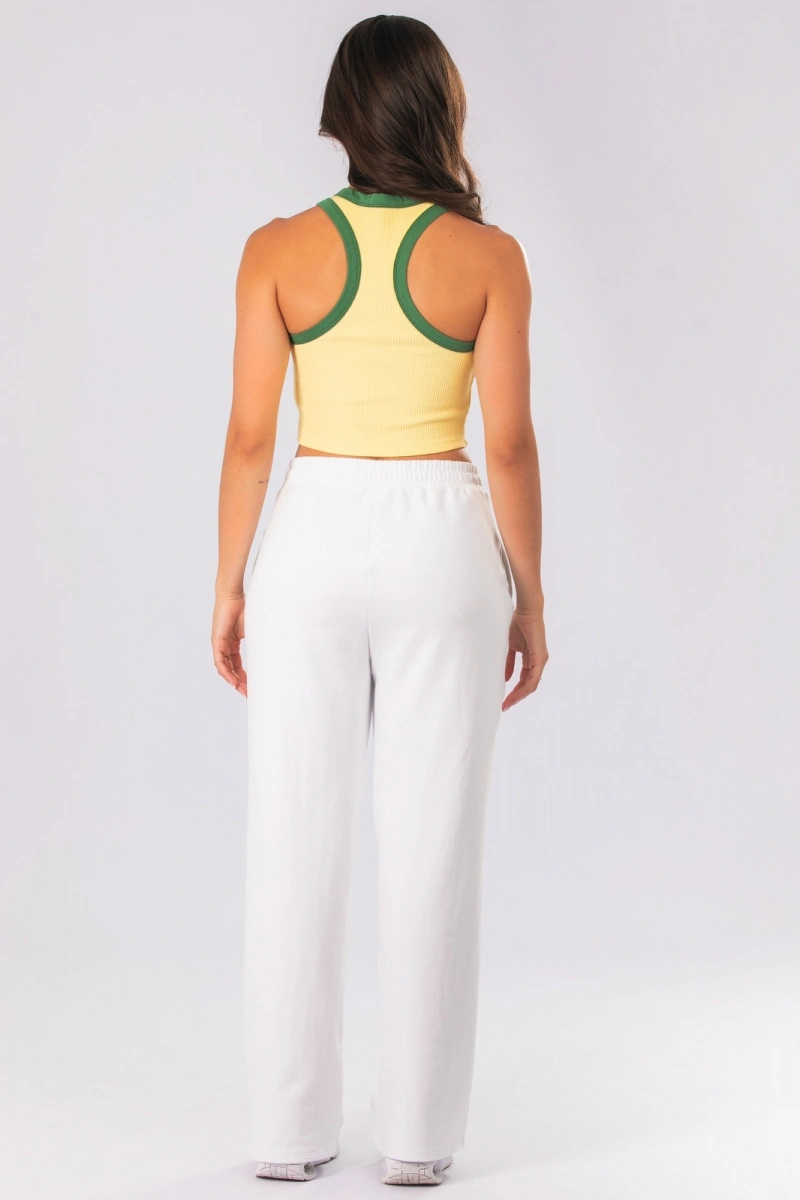 Lets Gym - White Let's Gym Jogger Pants - 3421BR