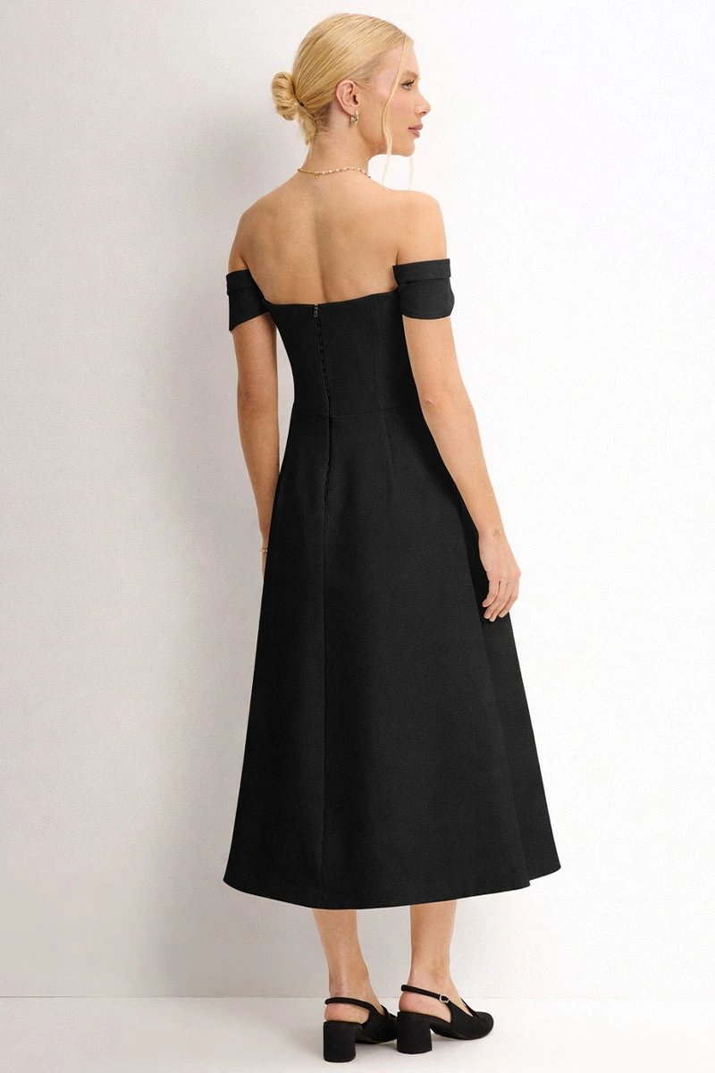 Miss Misses - Morgana Black Dress - 54785001