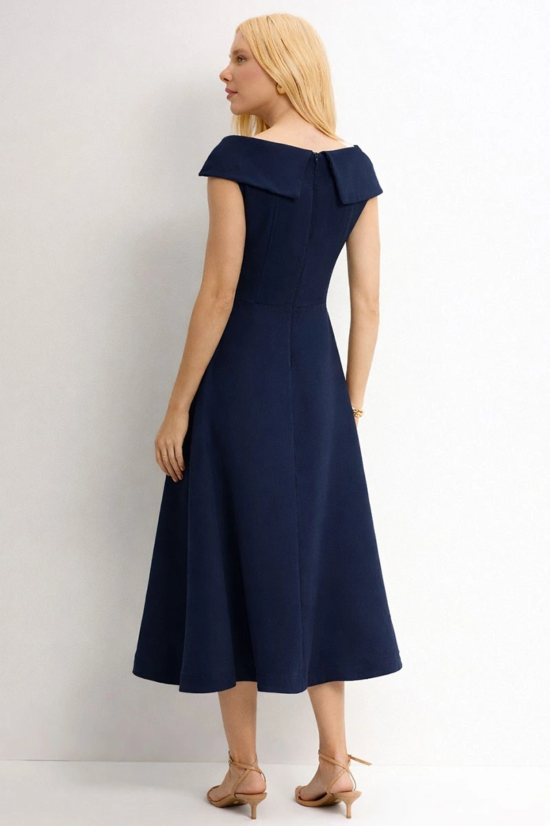 Miss Misses - Dara Navy Dress - 54793004
