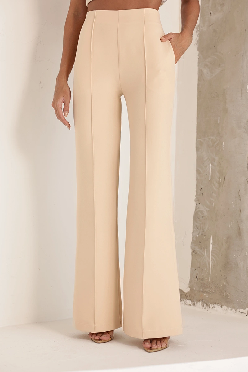 Dot Clothing - Set Dot Clothing Pants and Shirt Off-the-Shoulder Sand - 2916AMAR