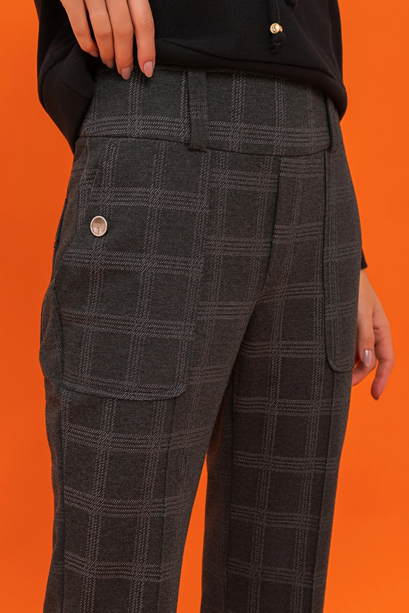 Hidrogênio - CALÇA RETA ISABELA PURGA - 20687213