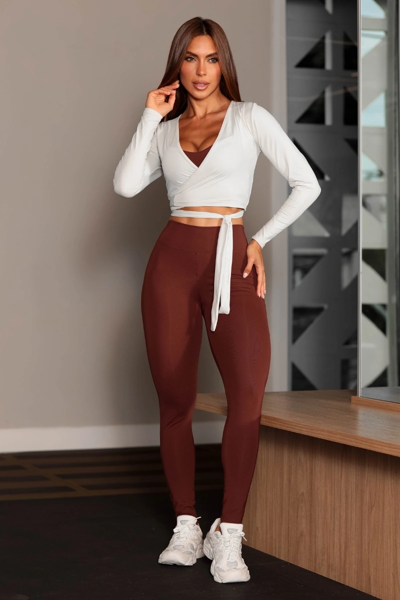 Garotafit - Ariel Oatmeal Shirt - BL258IA