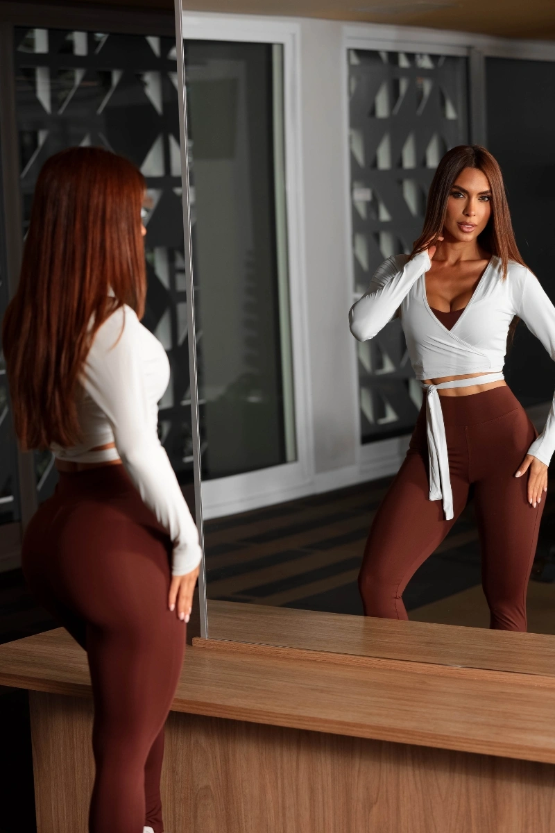 Garotafit - Ariel Oatmeal Shirt - BL258IA