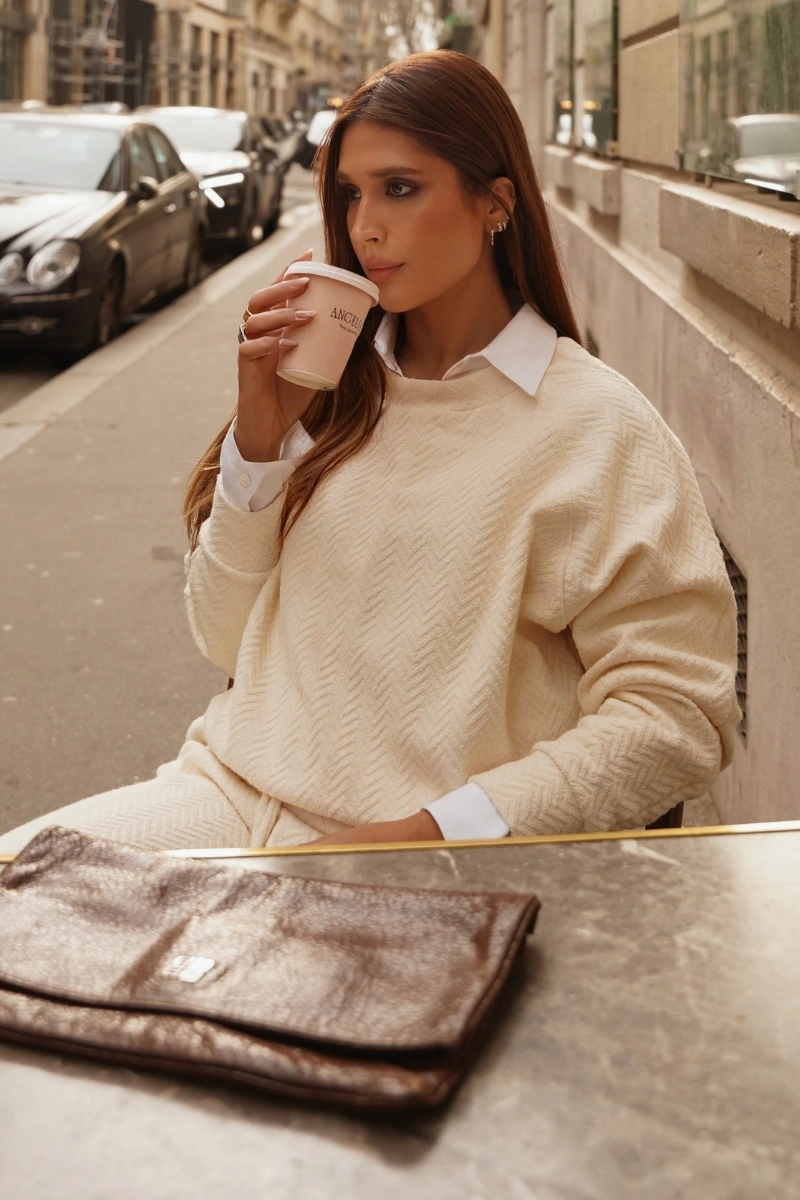 Hidrogênio - OFF WHITE RAGLAN BLOUSE - 20719018