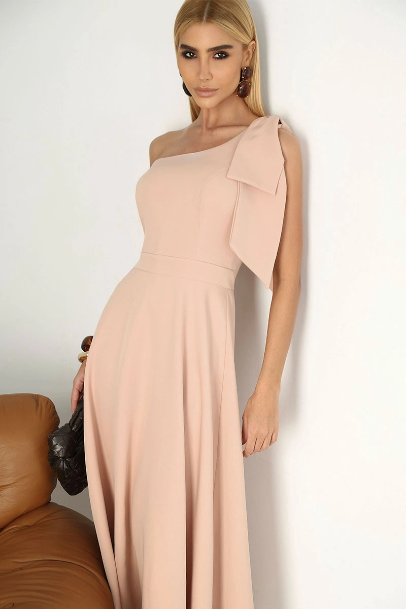 Miss Misses - Vestido Glaucia Midi Rose - 54625215