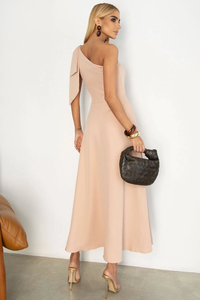 Miss Misses - Vestido Glaucia Midi Rose - 54625215