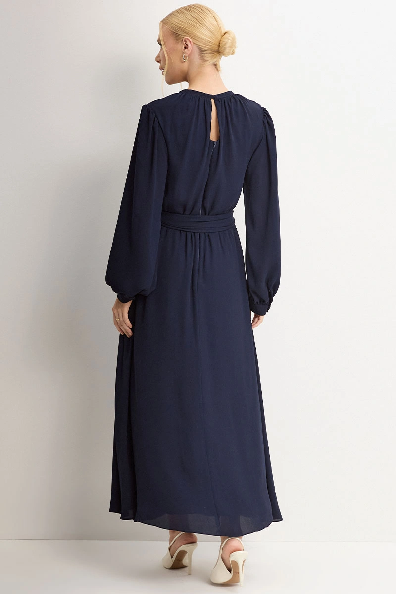 Miss Misses - Vestido Dora Longo Marinho - 54782004