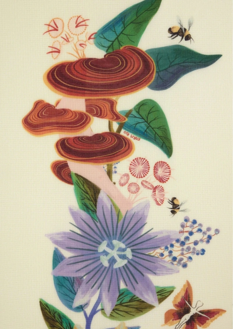 FARM - Tapete de ioga jardim brilhante FARM - 360106