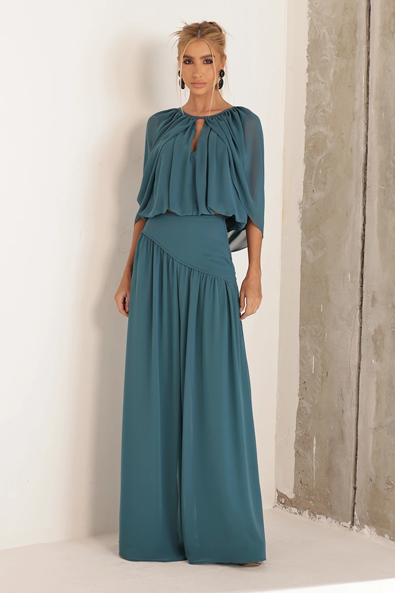 Dot Clothing - Conjunto Dot Clothing Zimmer Blusa e Calça Verde - 3002VERDE