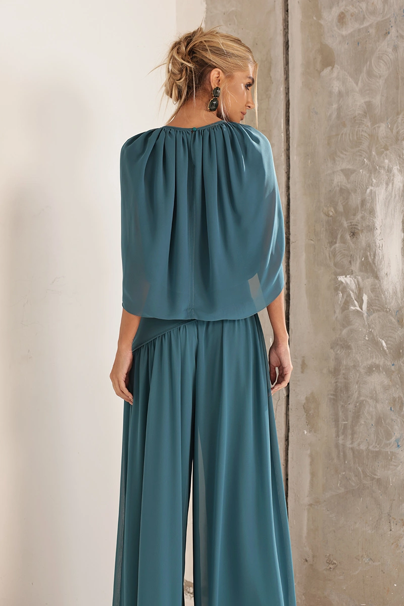 Dot Clothing - Conjunto Dot Clothing Zimmer Blusa e Calça Verde - 3002VERDE