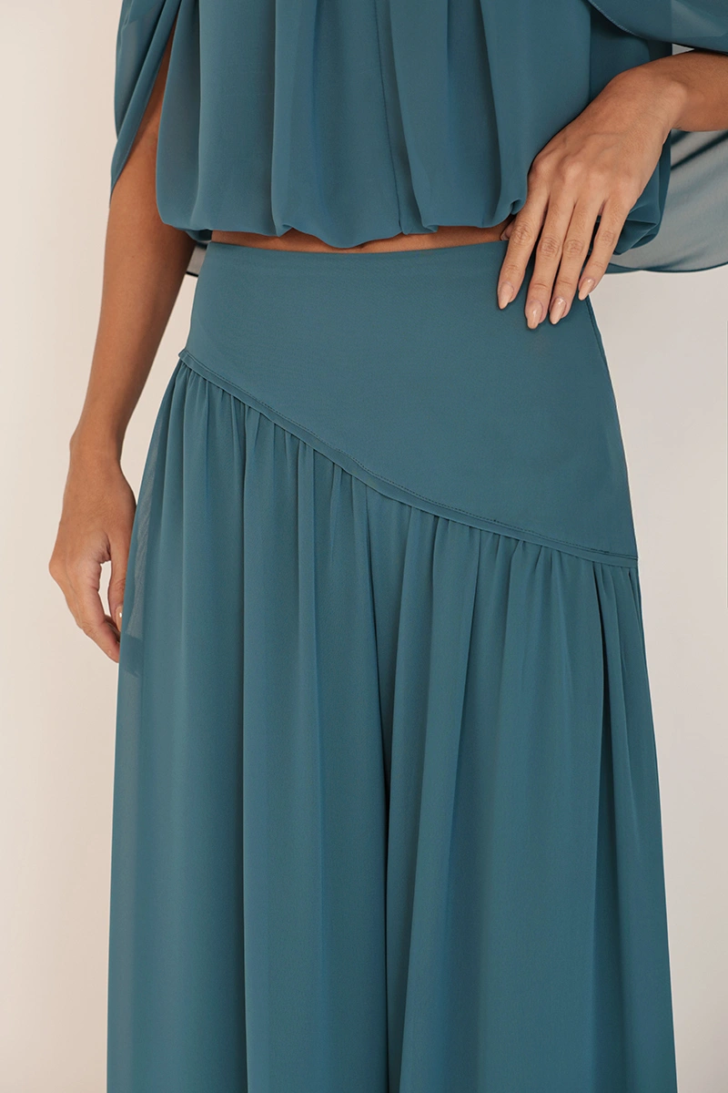 Dot Clothing - Conjunto Dot Clothing Zimmer Blusa e Calça Verde - 3002VERDE