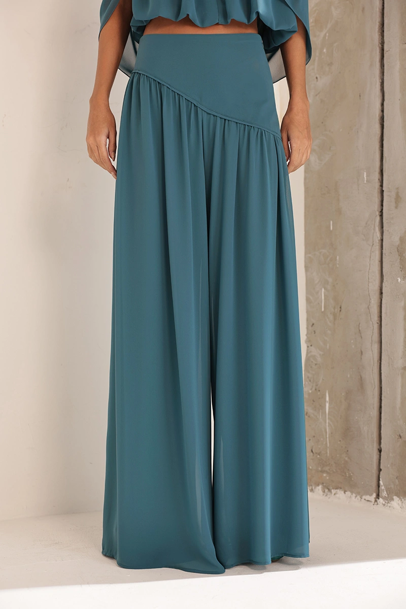 Dot Clothing - Conjunto Dot Clothing Zimmer Blusa e Calça Verde - 3002VERDE