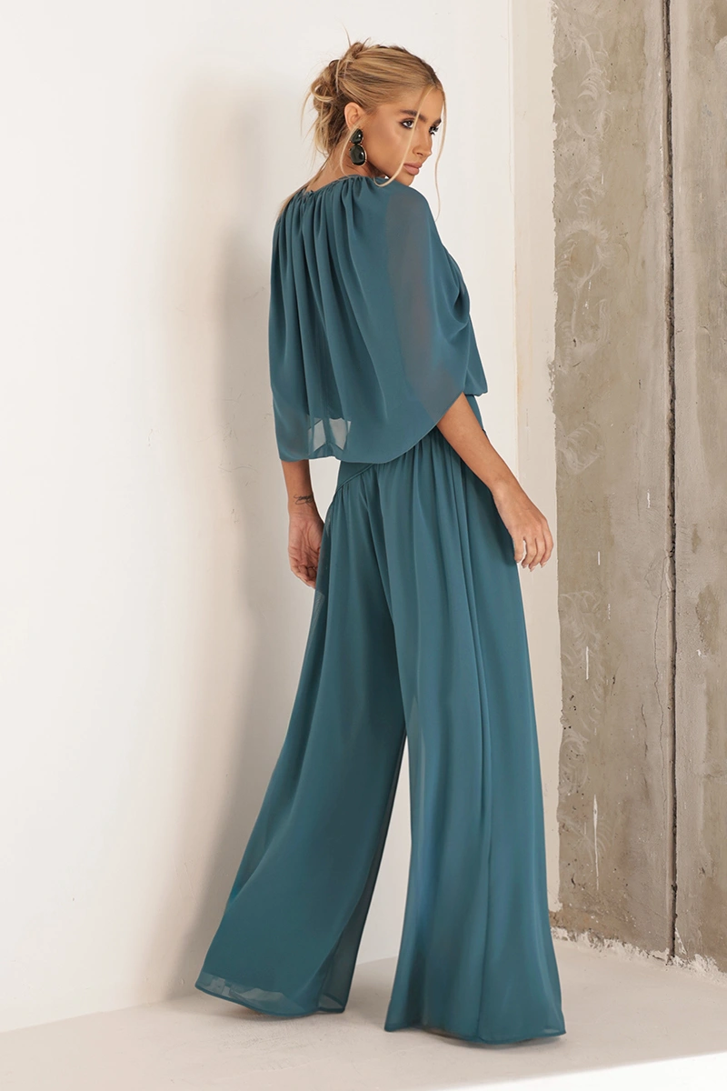 Dot Clothing - Conjunto Dot Clothing Zimmer Blusa e Calça Verde - 3002VERDE