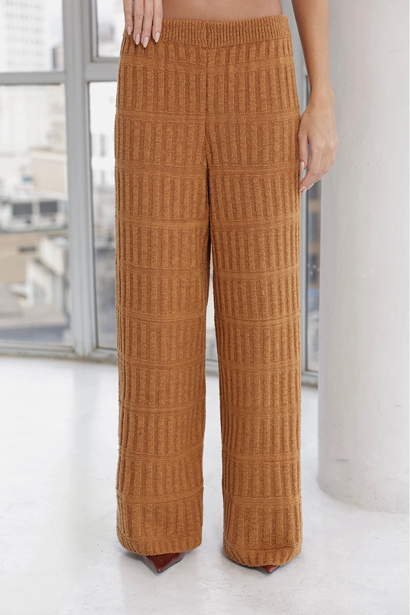 Dot Clothing - Conjunto Dot Clothing Gaby Tricô Bege - T204BEGE