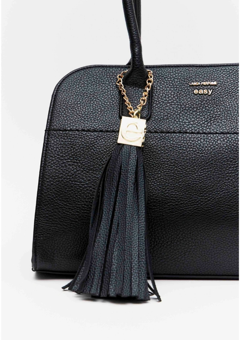 LANÇA PERFUME - Bolsa Shoulder Com Pingente e Barbicacho Lança Perfume - 814PT