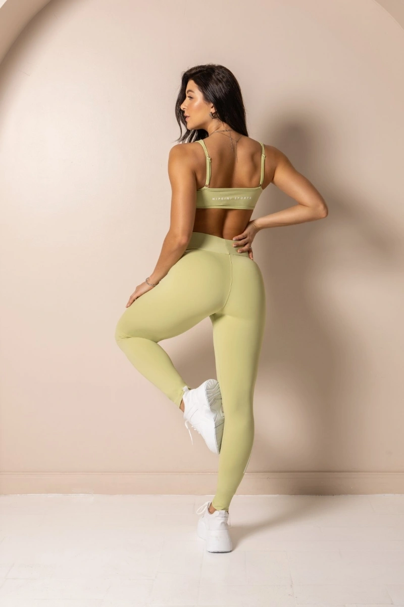 Hipkini - Top Club Classics Verde Pistache Torcido na Frente - 33331812