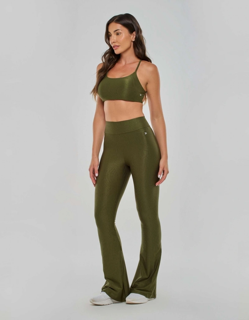 Vestem - Calça Flare Anacã Verde Croco - BAI110.PD.C0292