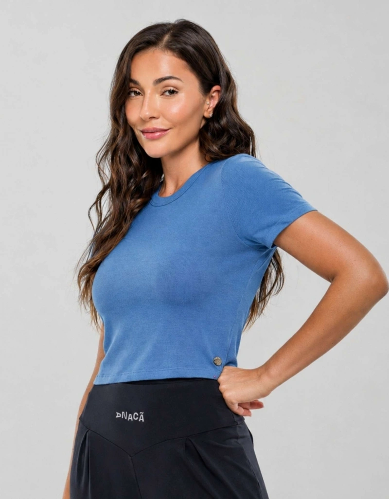 Vestem - Retro Blue Essential Shirt - BMC811.PD.C0604