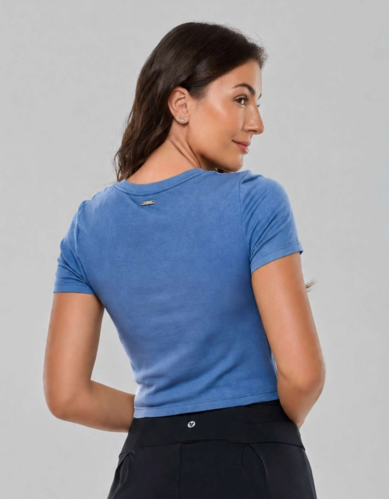 Vestem - Retro Blue Essential Shirt - BMC811.PD.C0604