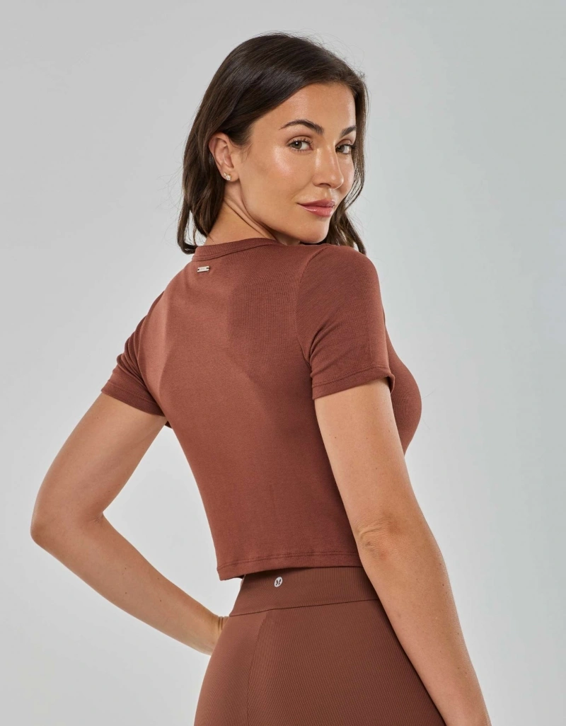 Vestem - Blusa Essential Marrom Sépia - BMC811.PD.C0697