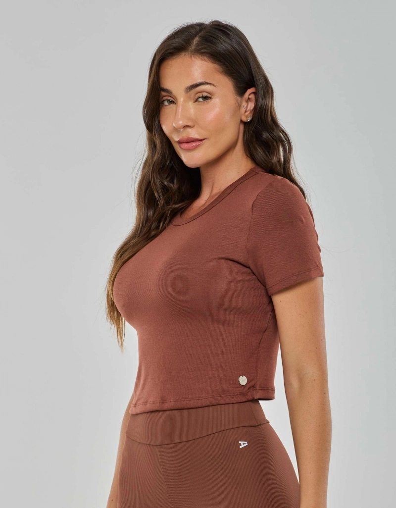 Vestem - Blusa Essential Marrom Sépia - BMC811.PD.C0697