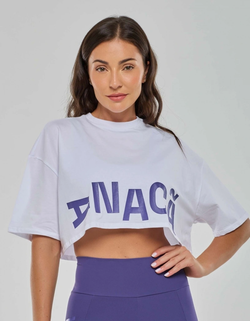 Vestem - Camiseta Cropped Anacã Branco - BMC837.PD.C0001