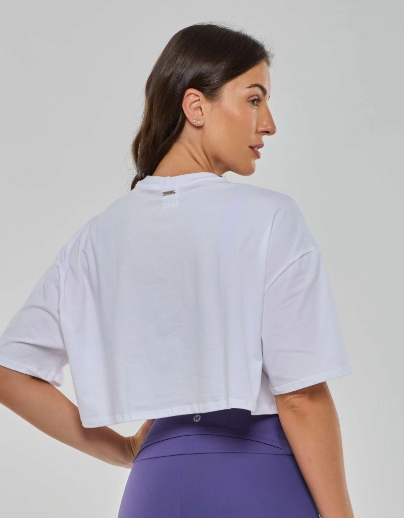 Vestem - Camiseta Cropped Anacã Branco - BMC837.PD.C0001