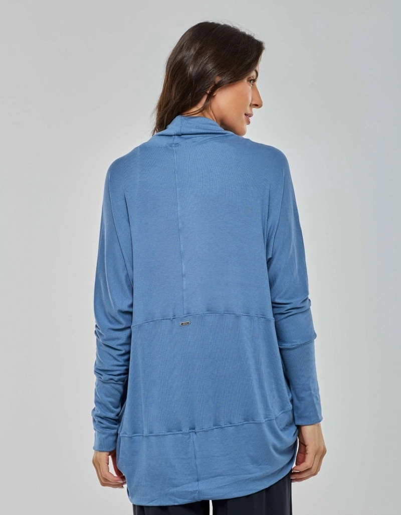 Vestem - Retro Blue Comfort Cardigan - BML489.PD.C0604