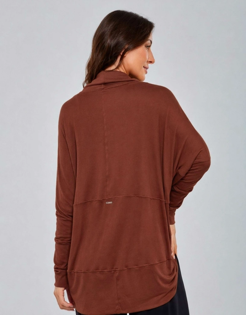 Vestem - Cardigan Comfort Marrom Sépia - BML489.PD.C0697