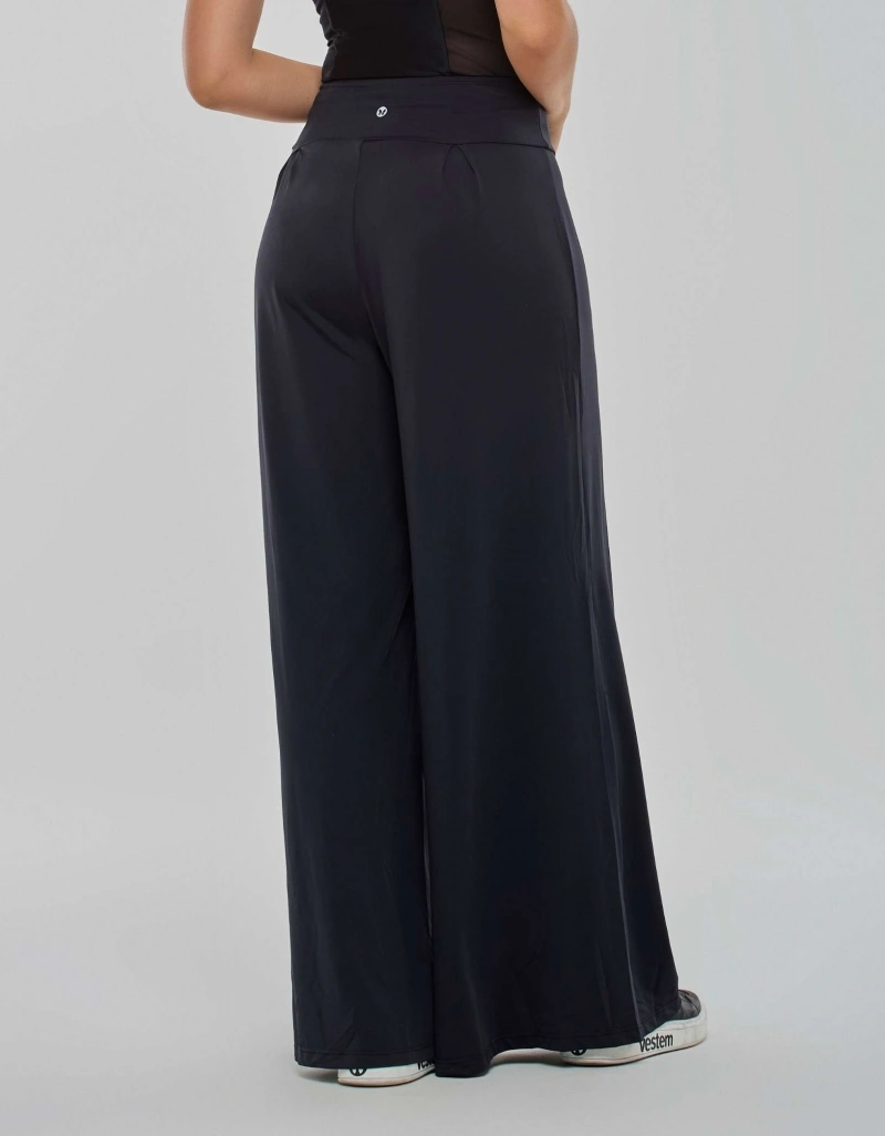 Vestem - Black Wide Leg Pants - CAL162.PD.C0002