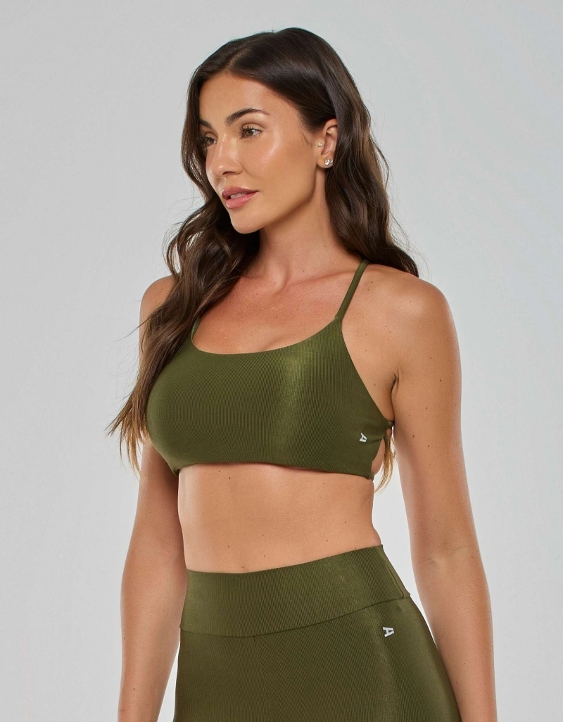 Vestem - Top Alças Cruzadas Anacã Verde Croco - TOP1057.PD.C0292