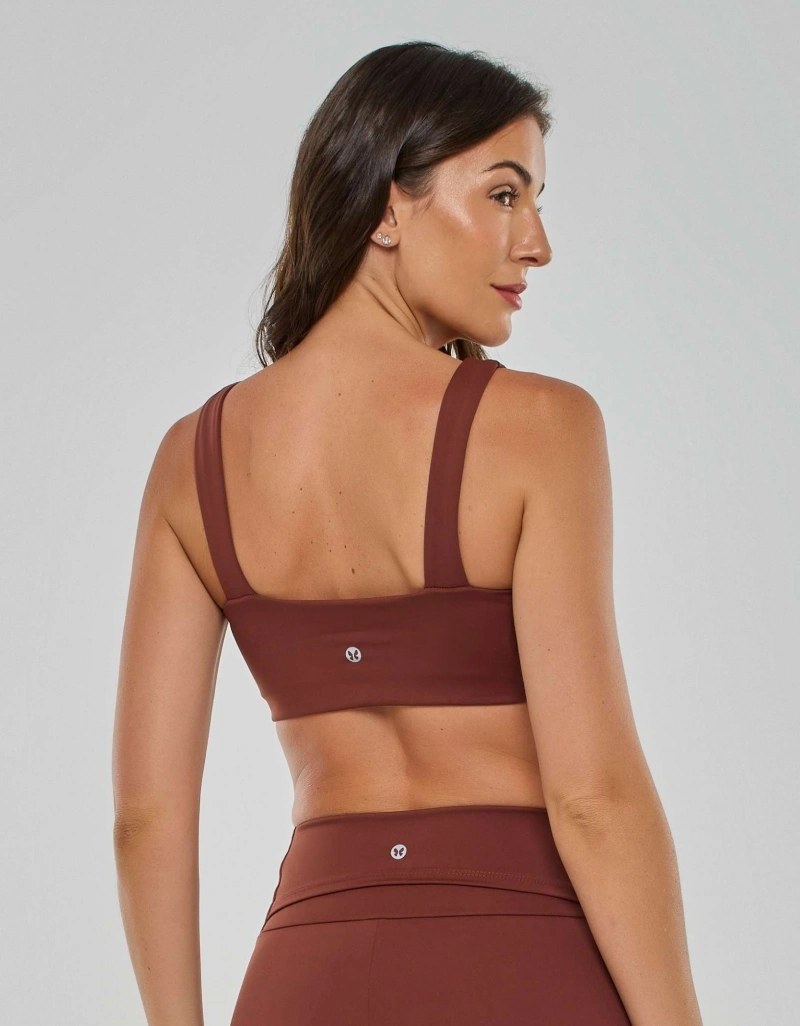 Vestem - Top Silk Anacã Marrom Sépia - TOP1254.PD.C0697