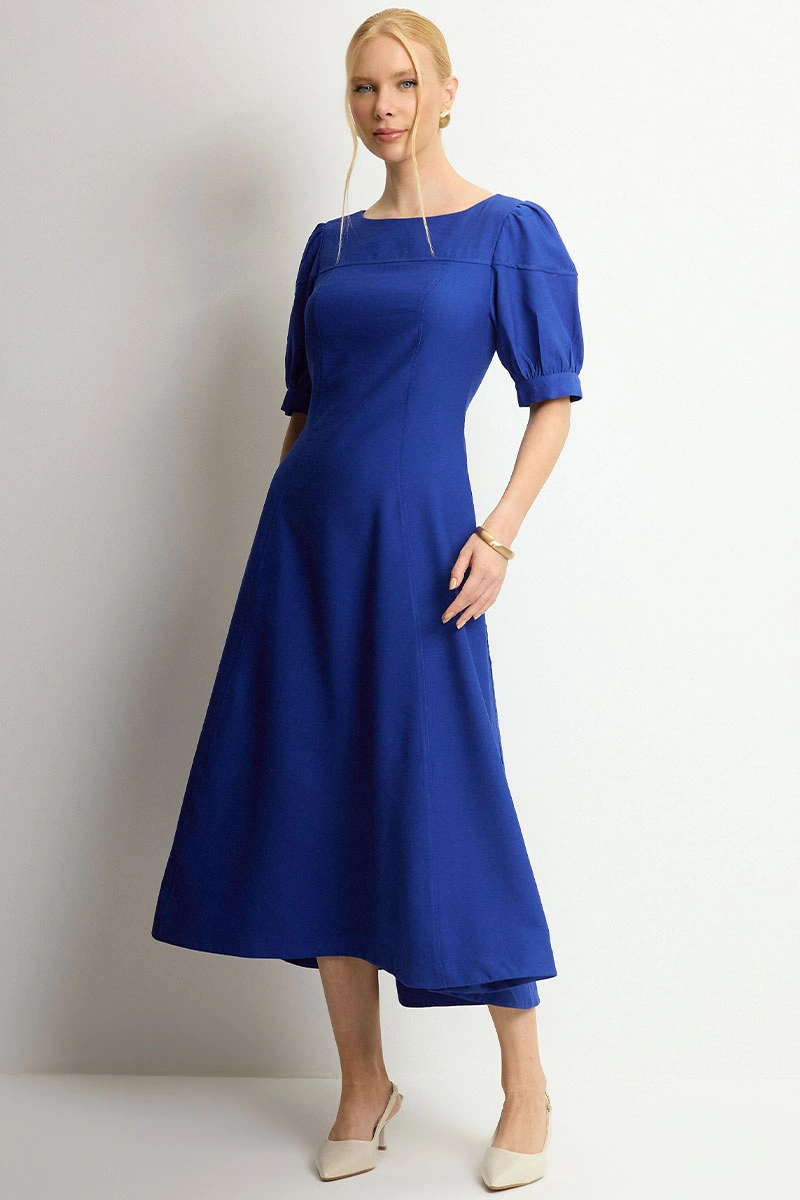 Miss Misses - Vestido Midi Ohana Royal - 54744032