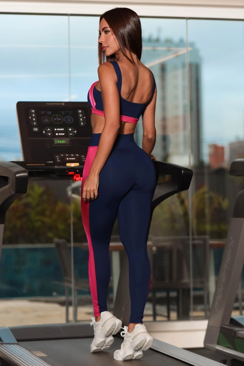 Garotafit - Conjunto Veronica Marinho e Fúcsia - FCS448LMFU
