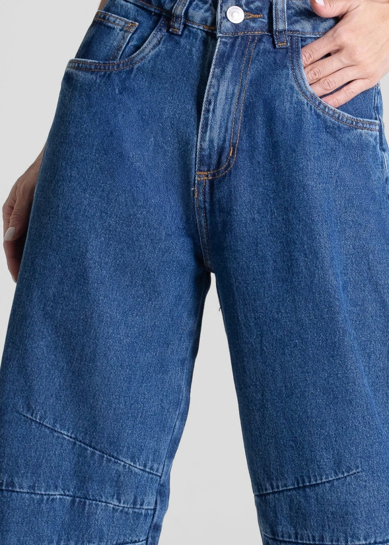 Sawary - Calça Jeans Sawary Balloon Azul- 282417 - 282417