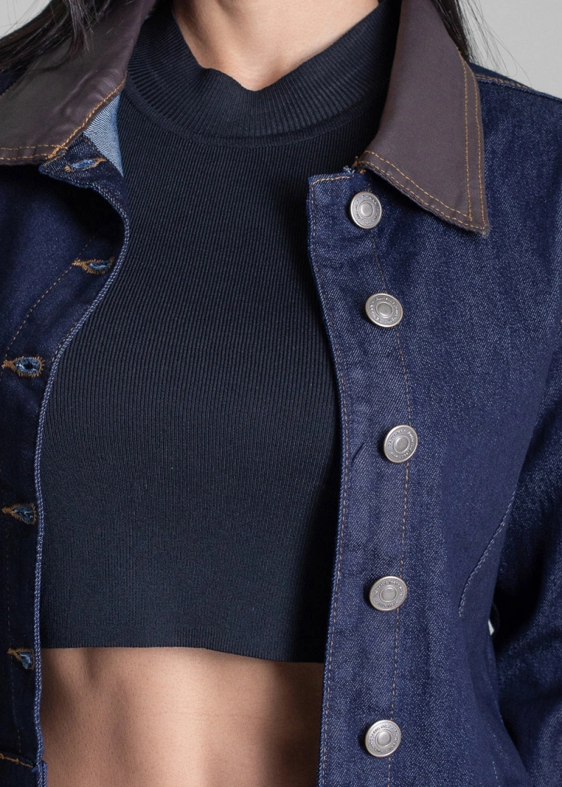 Sawary - Jaqueta Jeans Sawary Azul -283296 - 283296