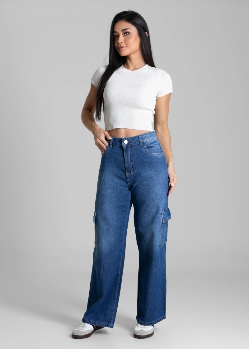 Sawary - Calça Jeans Sawary Petit Azul-282730 - 282730
