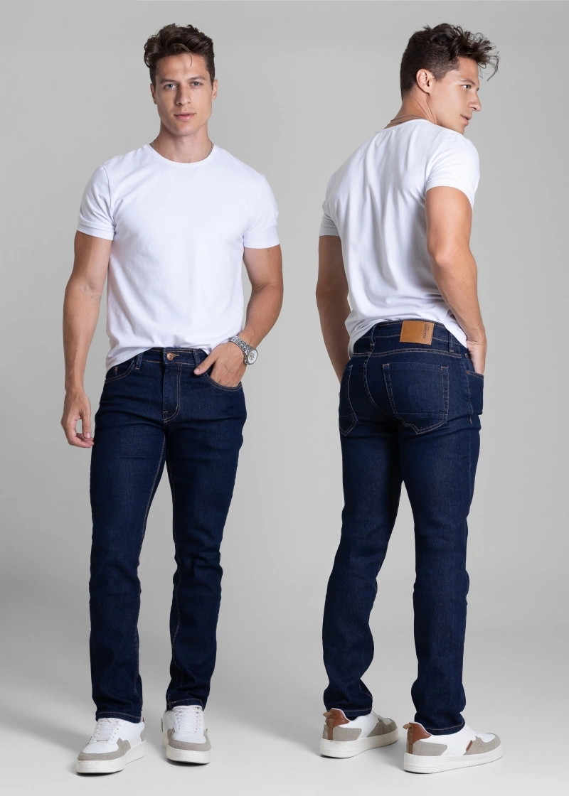 Sawary - Calça Jeans Sawary Reta Comfort- 282926 - 282926