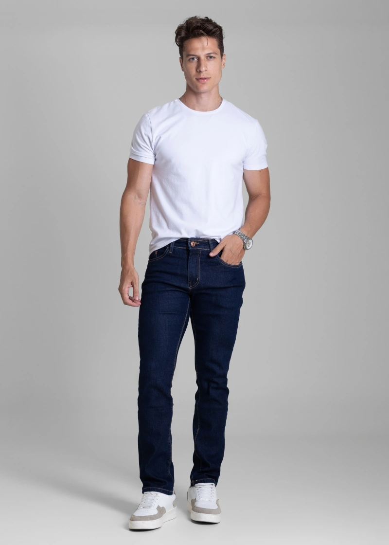 Sawary - Calça Jeans Sawary Reta Comfort- 282926 - 282926