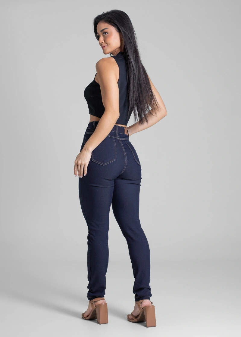 Sawary - Calça Jeans Sawary Super Stretch Azul- 282911 - 282911