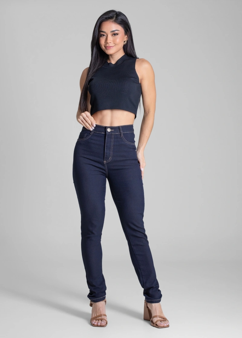Sawary - Calça Jeans Sawary Super Stretch Azul- 282911 - 282911
