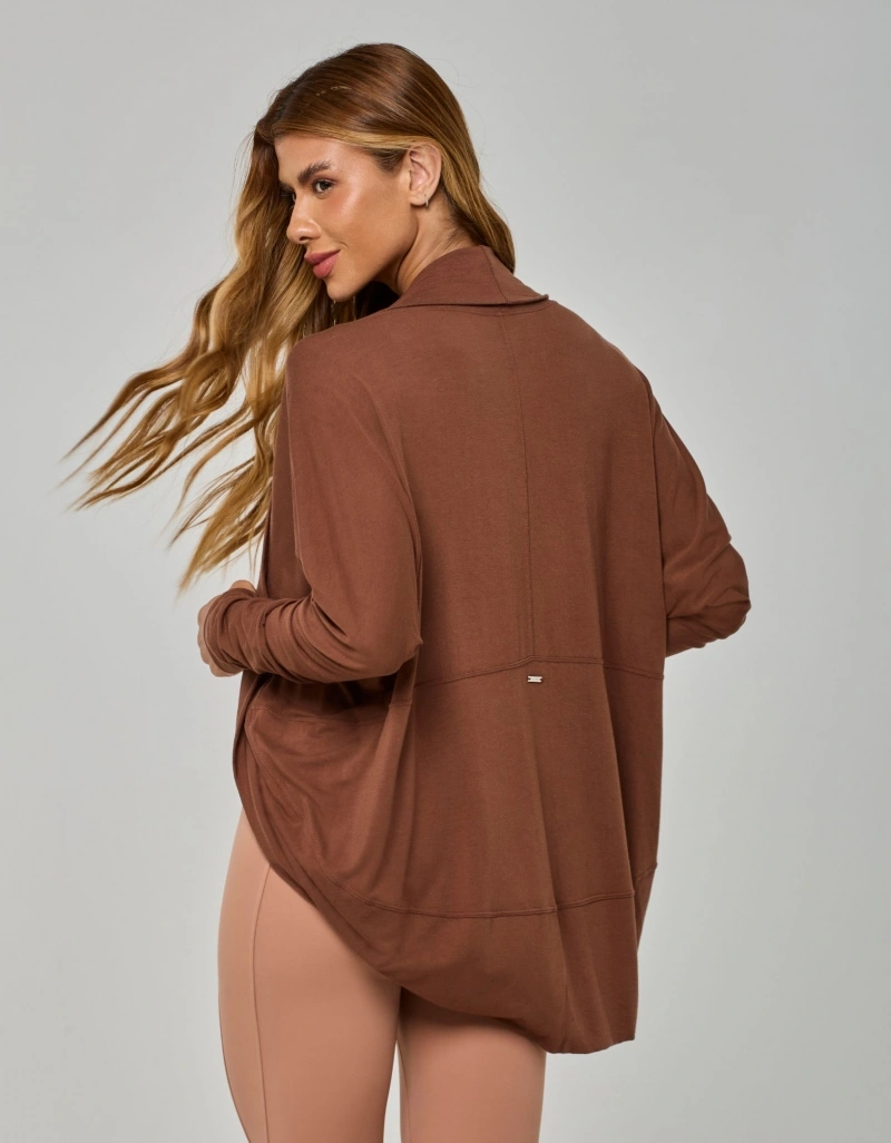Vestem - Cardigan Comfort Marrom Madeira - BML489.I26.C0819