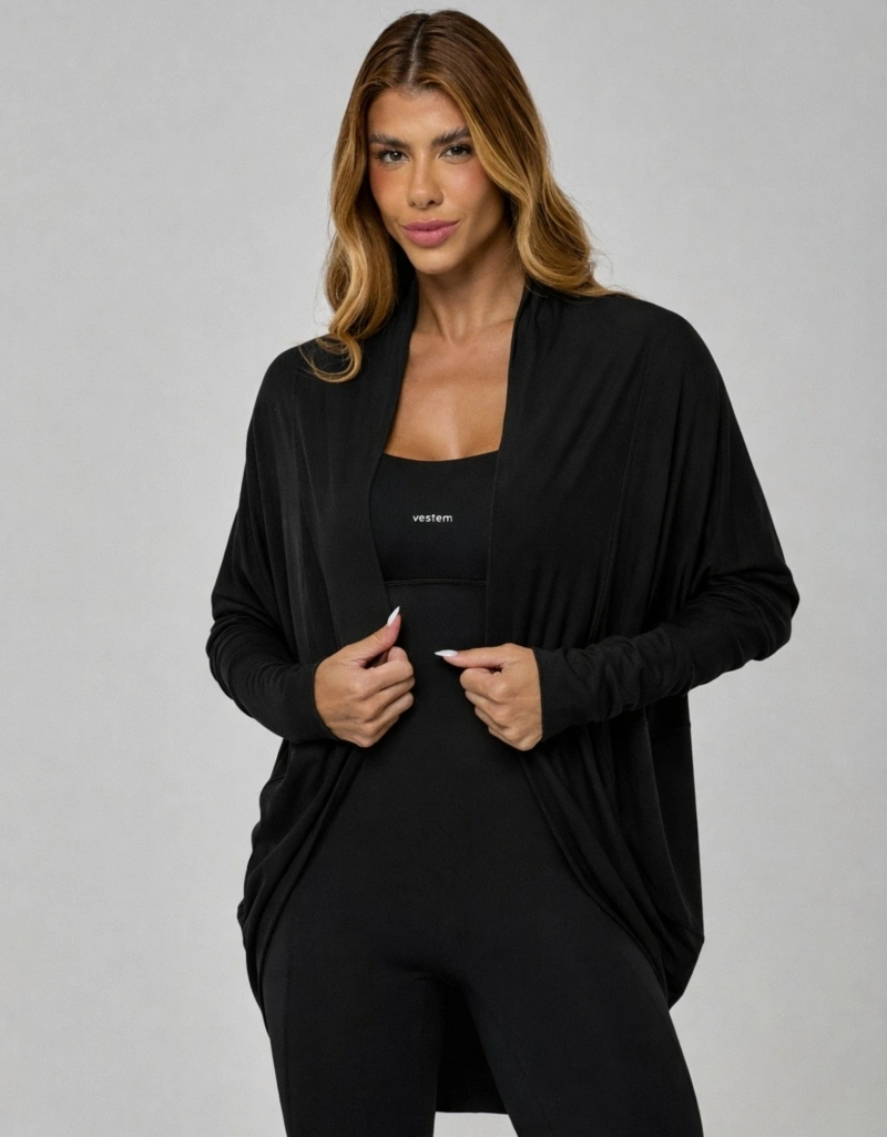 Vestem - Cardigan Comfort Preto - BML489.I26.C0002