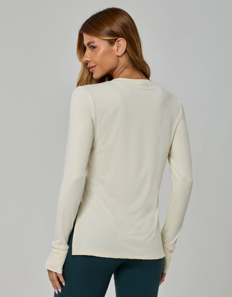 Vestem - Blusa Manga Longa Impact Bege Brule - BML510.I26.C0760