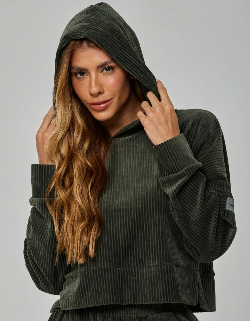 Vestem - Blusa Manga Longa Glitz Verde Army - BPML508.I26.C0766