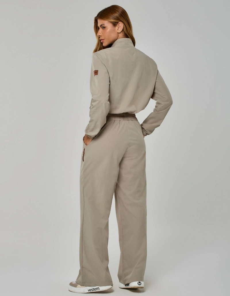 Vestem - Calça Luxe Crew Reta Bege Rattan - CAL168.I26.C0758